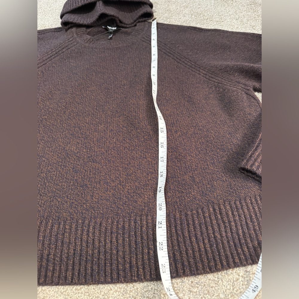 NWT Me + Em Merino Cashmere Mouline Sweater and snood! - Picture 6 of 11